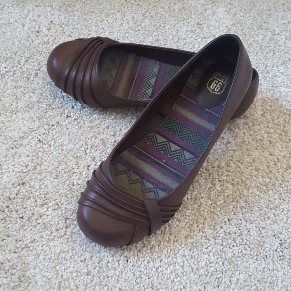 Route 66 Brown flats